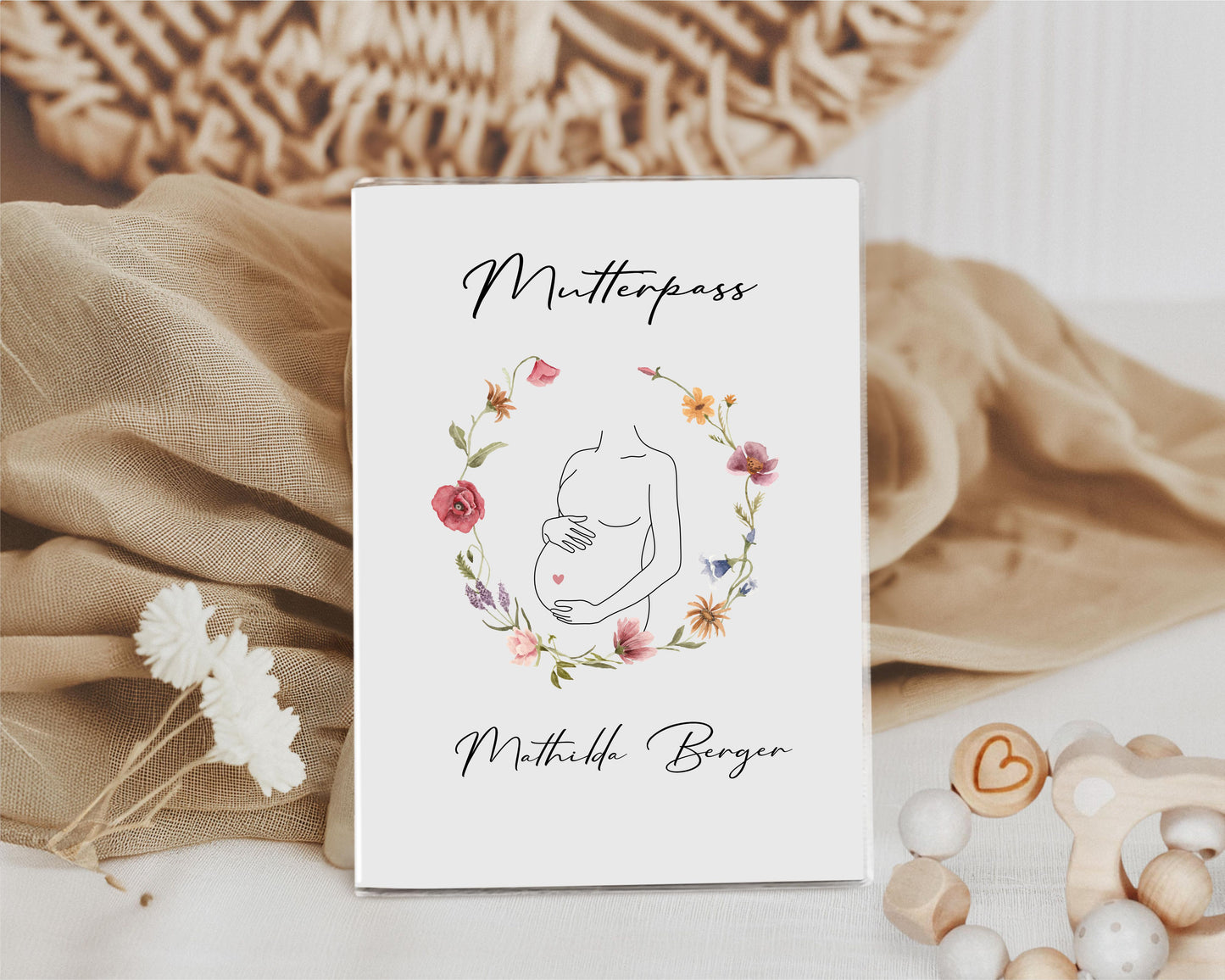 Mutterpasshülle  - Schwangere
